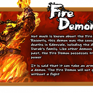 Character - Fire Demon