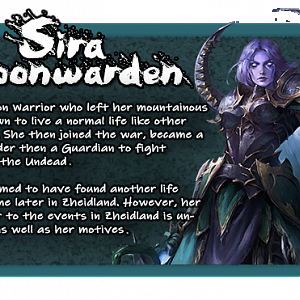 Character - Sira Moonwarden