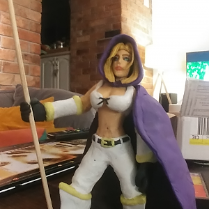 Jaina Plasticine/Clay Figurine