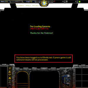 Rare-Glitch when you enter in the Crazy F Battle map.