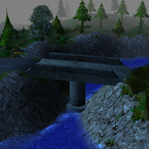 The bridge to Malynove