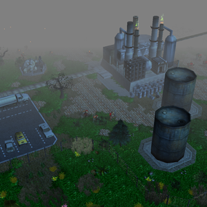 The Lazarivka refinery