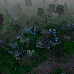 Ruins of Borovychi