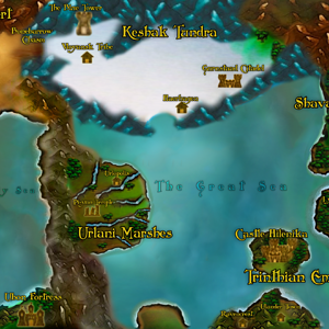 Classic Warcraft III Style Custom World Map