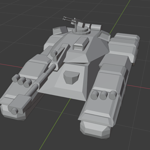 Blender: Tank "Manticore"