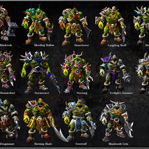 Grunts of the Orcish Horde