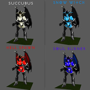 Succubi Variants