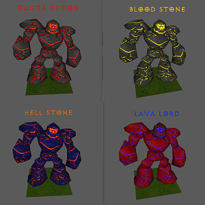 Magma Demons Variants