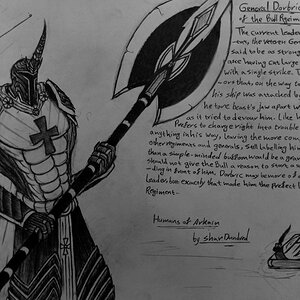 General Dorbric Berangar of the Bull Regiment
