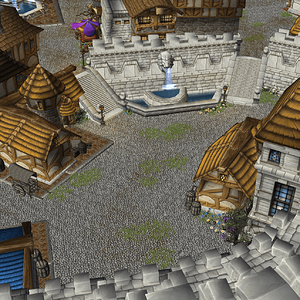 Terrain for a Fantasy Life map