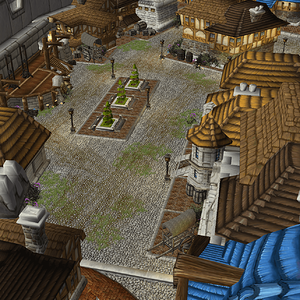 Terrain for a Fantasy Life map