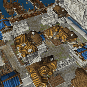 Terrain for a Fantasy Life map