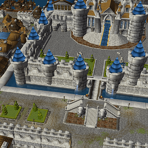 Terrain for a Fantasy Life map