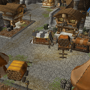 Terrain for a Fantasy Life map