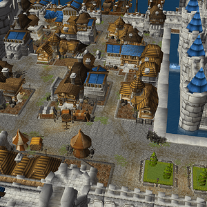 Terrain for a Fantasy Life map