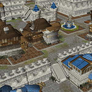 Terrain for a Fantasy Life map