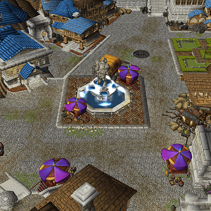 Terrain for a Fantasy Life map
