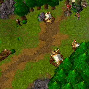 WoW Zone Terrain: Hinterlands Troll Camp Entrance