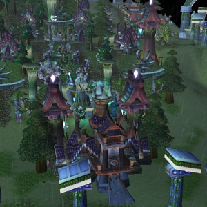 Nightelf City (85% completed)