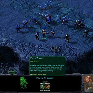 terran ''light'' infantry roster wip