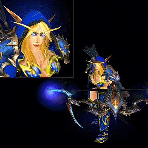 High Elf Sylvanas -commission work- Update.gif