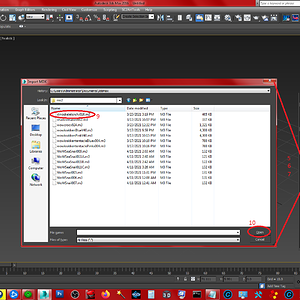 How to use the mdx importer steps one through ten