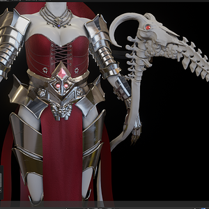 Female Lich WIP 02