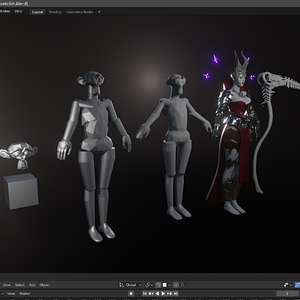 Female Lich WIP 05