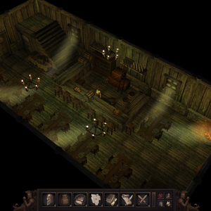 Inn interior