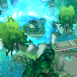 Endless moonwell but frog