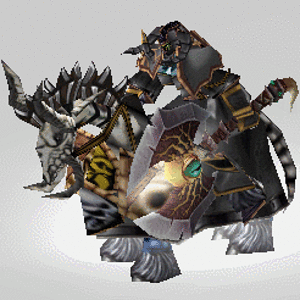 Female death knight with edited axe.gif