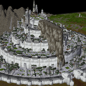 Minas Tirith.