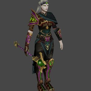 [WiP] Necromancer Lady