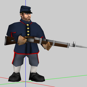 Thomas and his gun