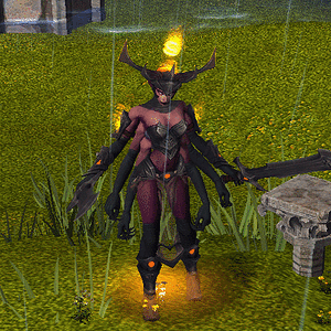 Noura, Mother of Flames Comission Rip.gif