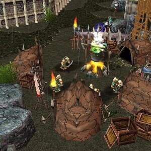 The first camp, near the walls of Isengard