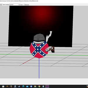 Confederate countryball