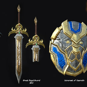 Anduin Lothar's Armaments