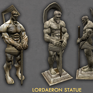 Lordaeron Statue