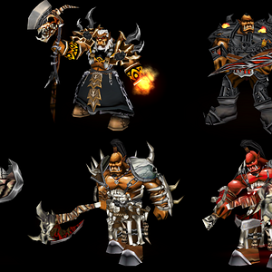 Mag'har and Fel Orcs