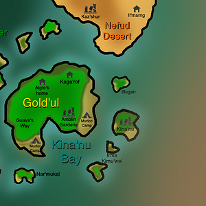 Gold'ul Map