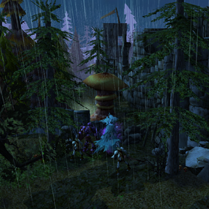 Shards of Memories - Rainy night
