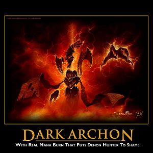 Dark Archon Motivational Poster Profile Version