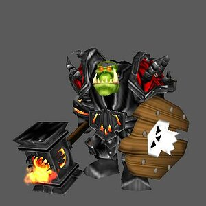 Black Rock Crazy Orc WIP