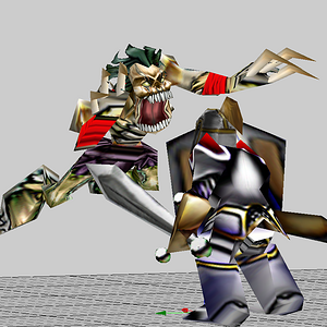 Footman vs ghoul