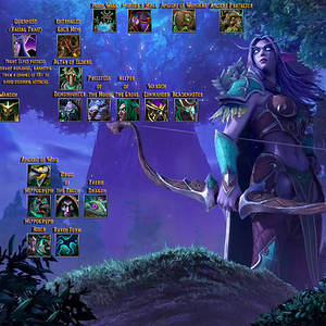 Night Elves AoW new Tech tree