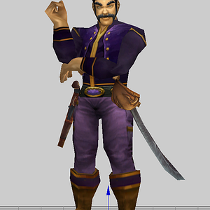 Nobleman Intelligent pose
