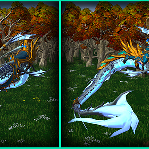 Great Mana Wyrm & Great Mana Wyrm Rider