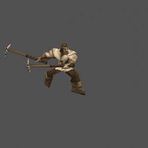 Rpg villager weapons animations WIP