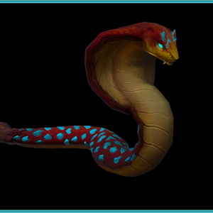 Giant Crimson Snake for the Darkspear Trolls